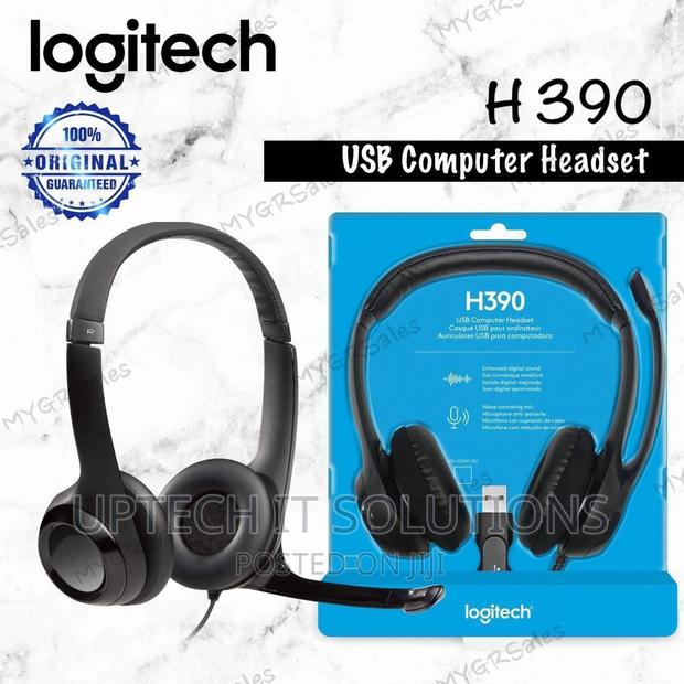 Logitech H390 Usb Headset With Noise-canceling Mic · Photo 1