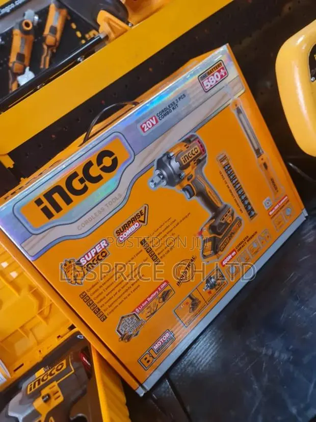 Efficient Ingco Impact Cordless Wrench With Brushless Motor · Photo 1