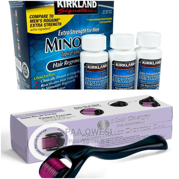 Minoxidil Beard Oil /Derma Roller · Photo 1