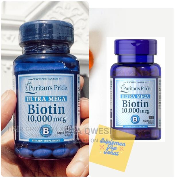 Biotin Puritans Pride (Ultra Mega) · Photo 1