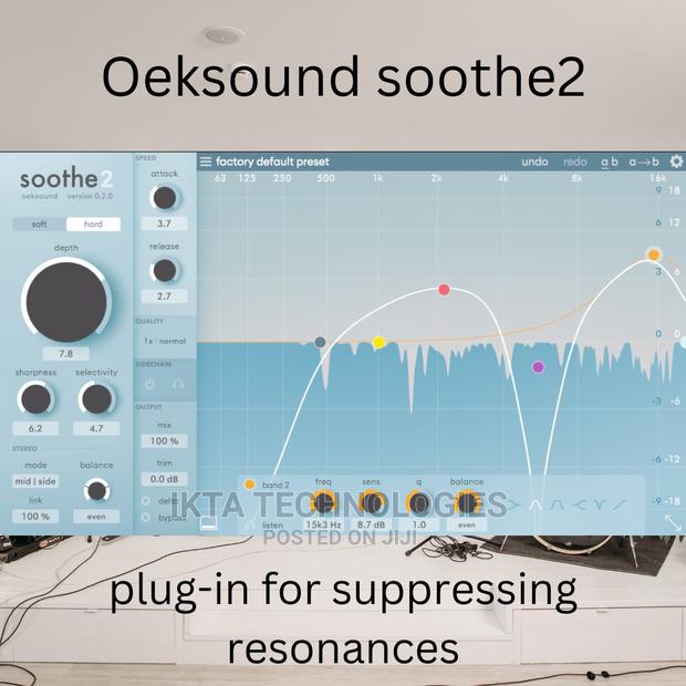 Soothe2 - Effects Plug-in for Suppressing Resonances | Win/Mac · Photo 1