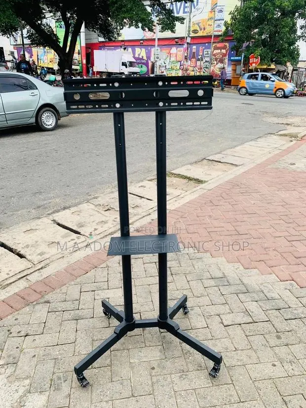 High Quality Mobile Tv Stand With Wheels for 32”-70(Black). · Photo 1