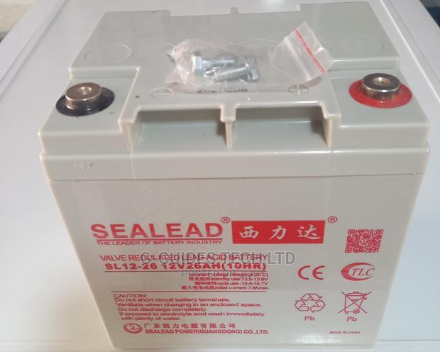 12V 26ah (10hr) Sealead UPS Battery · Photo 1