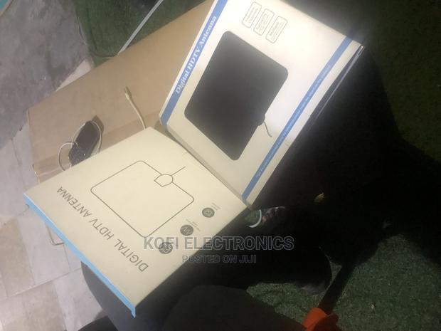 Get Full Broadcast for Life With DIGITAL INDOOR HDTV ANTENNA · Photo 1