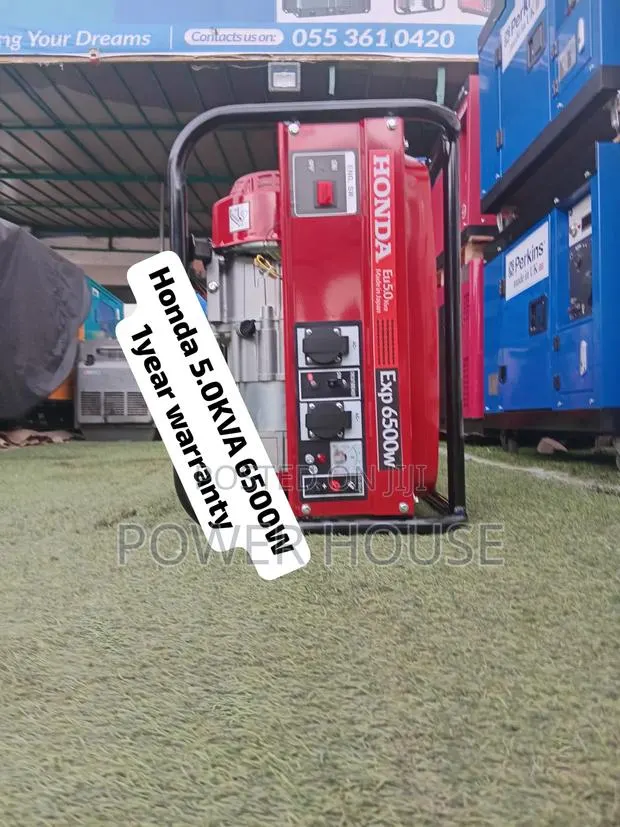 Honda 6500W Powerful Generator – Reliable Heavy Duty Genset, Quality · Photo 1