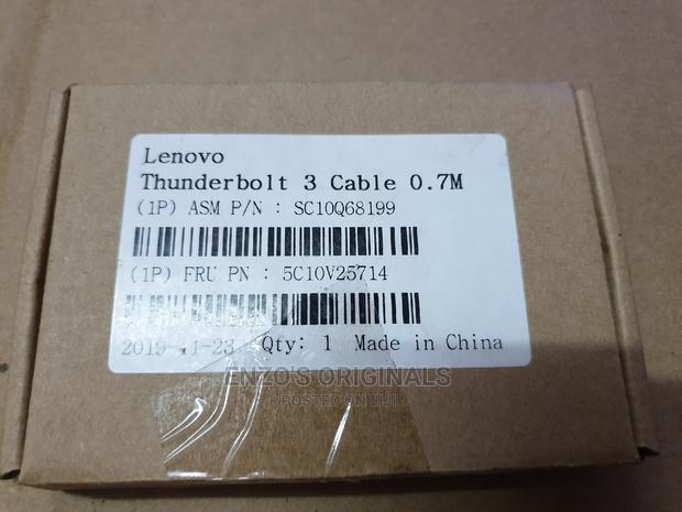 Thunderbolt 3 Cable 40gbps 100watt Lenovo Brand · Photo 2
