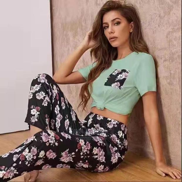 Ladies 2pcs Cotton Pajamas · Photo 3