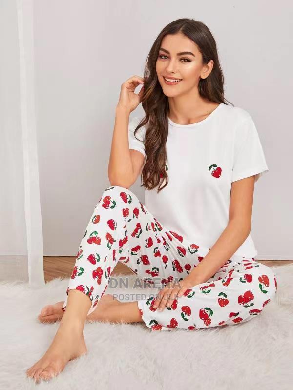 Ladies 2pcs Cotton Pajamas · Photo 1