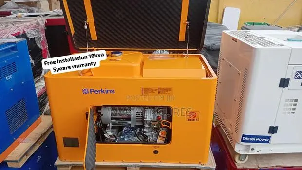 Powerful Perkins 18kVA Diesel Generator – Built to Last 18kVA · Photo 1