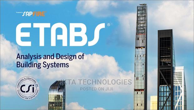 ETABS Ultimate 20 Buildings, Structural Analysis and Designs · Photo 1
