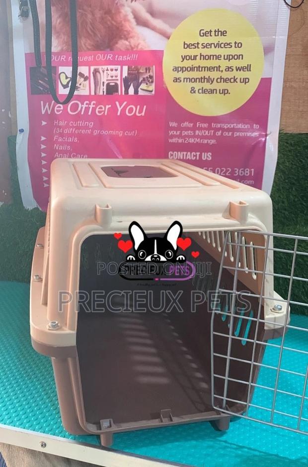 Portable Small Size Plastic Crate/Cage for Dogs and Cats · Photo 1