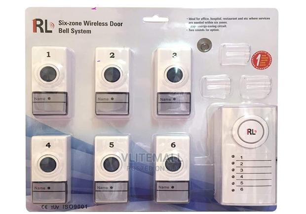 Six-Zone Wireless Door Bell for Offices Restaurant Rl-05060 · Photo 1