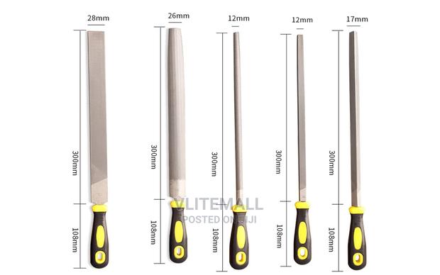 8" 5pcs Steel File Set · Photo 2