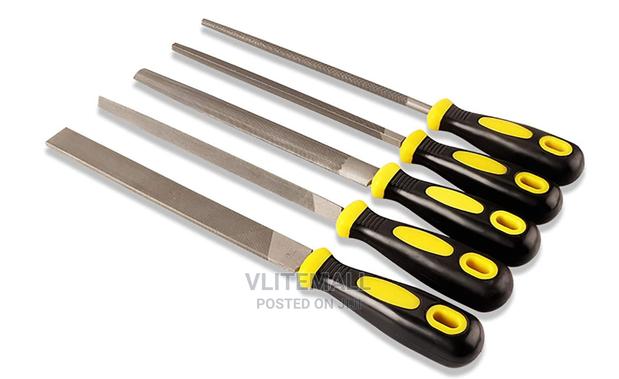 8" 5pcs Steel File Set · Photo 1