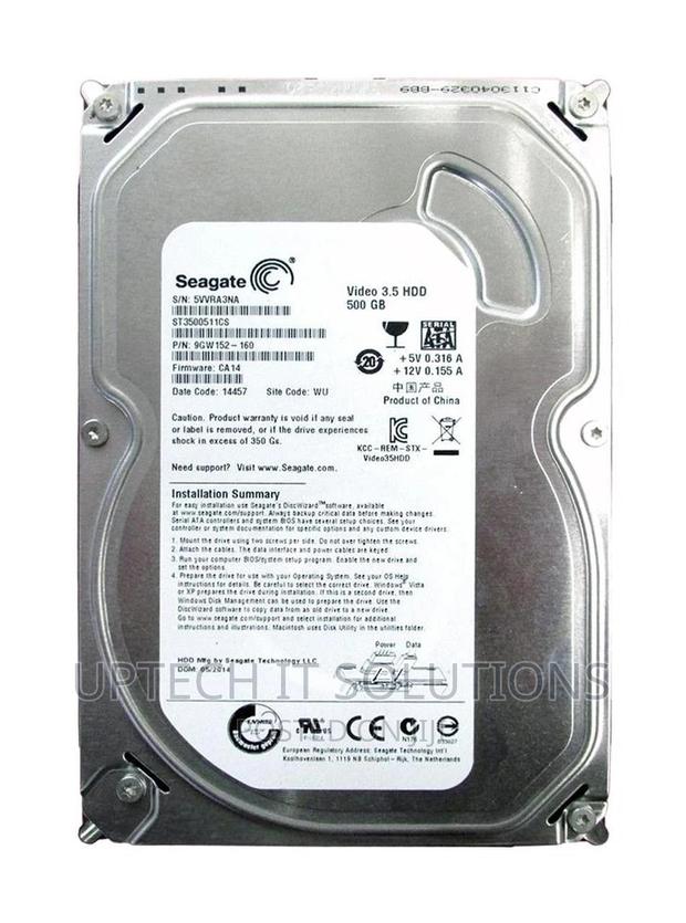 Seagate Sata 500 GB Desktop Internal Hard Disk Drive · Photo 1