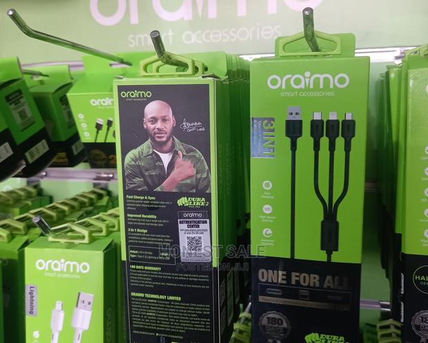 3 in 1 Data Cable (Oraimo X92) · Photo 3