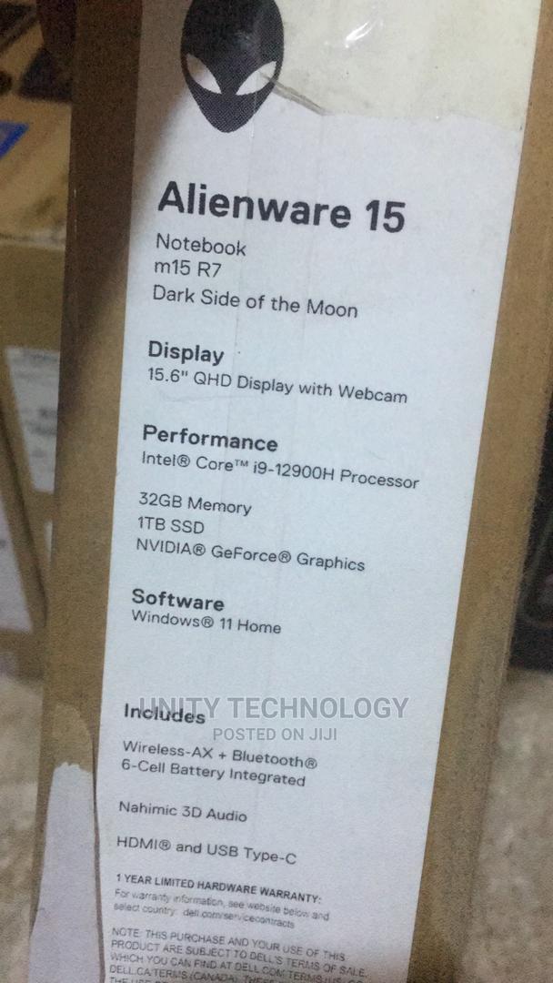New Laptop Dell Alienware M15 32GB Intel Core i9 SSD 1T · Photo 2