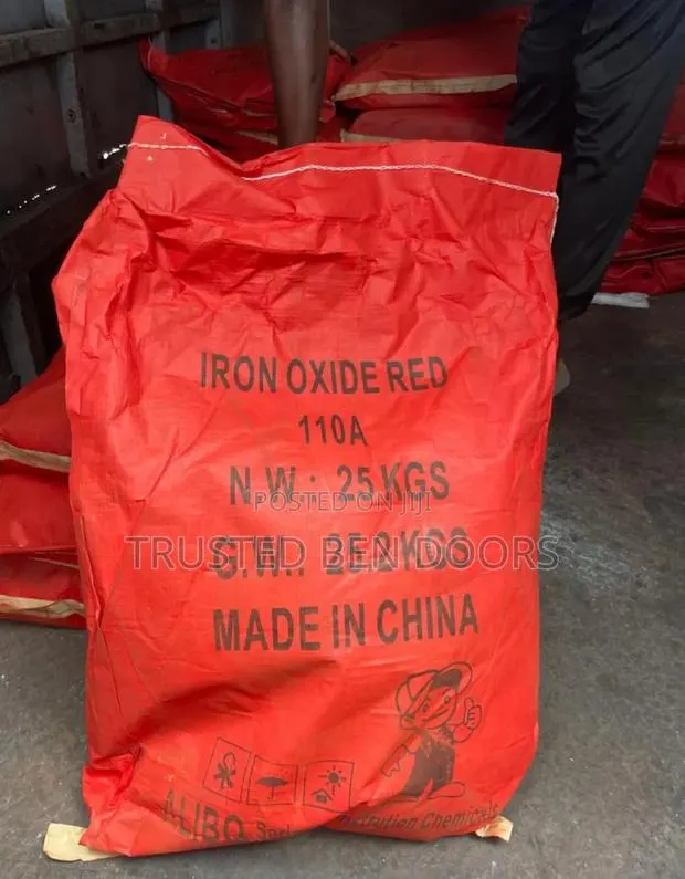 Red Iron Oxide Colour Pigment for Flooring Works and Paint Making · Photo 1