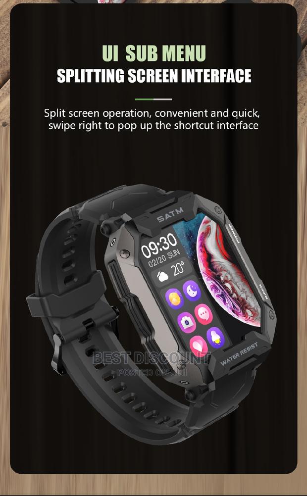C20 Military Smartwatch Fitness Tracker · Photo 4