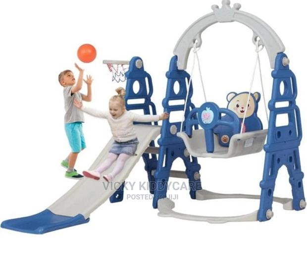 Kids Play Slide With Swing · Photo 1