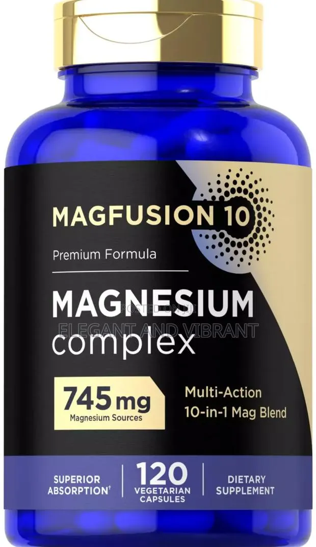 Magnesium Complex 745mg | 120 Count | 10 In 1 Blend · Photo 1