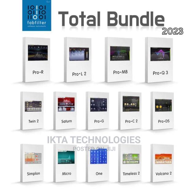 Fabfilter Total Bundle 2023 | the Effect VST Plugin |Win/Mac · Photo 1