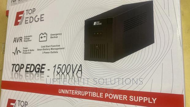 1500va / 900W TOP EDGE UPS + Automatic Voltage Regulator · Photo 1