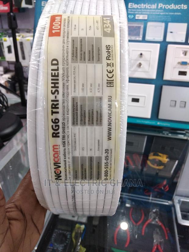 Novicam 100m Rg6 Coaxial Cable · Photo 1