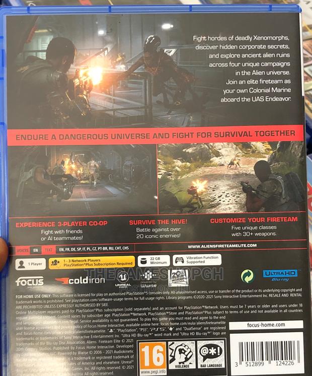 Aliens Fire Team Elite Ps5 · Photo 2