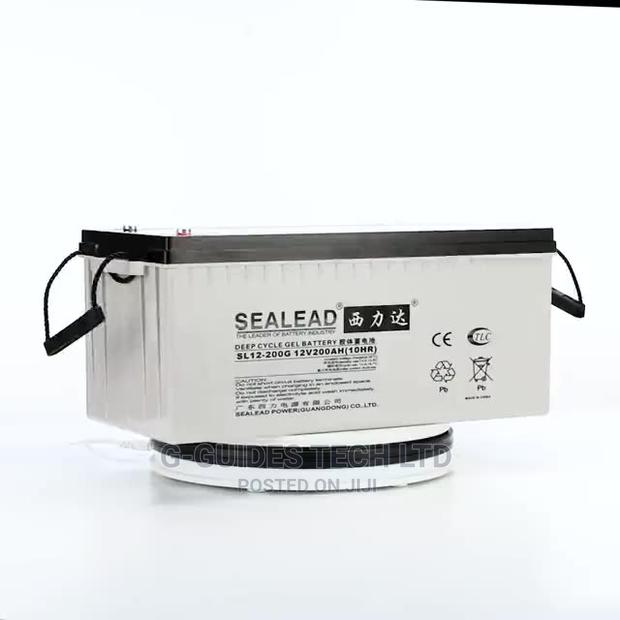 Sealead 12v 200ah Ups Battery, 12v 200ah Deep-Cycle Gel Battery · Photo 2