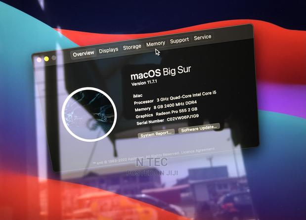 Desktop Computer Apple iMac 8GB Intel Core I5 SSD 256GB · Photo 2