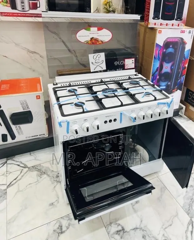 Choose Affordable Mideatech 5 Gas Burner With Grill(White) · Photo 1