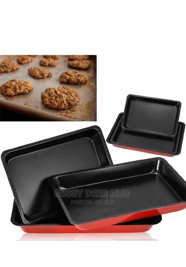 3pc Baking Roasting Tray Set · Photo 6