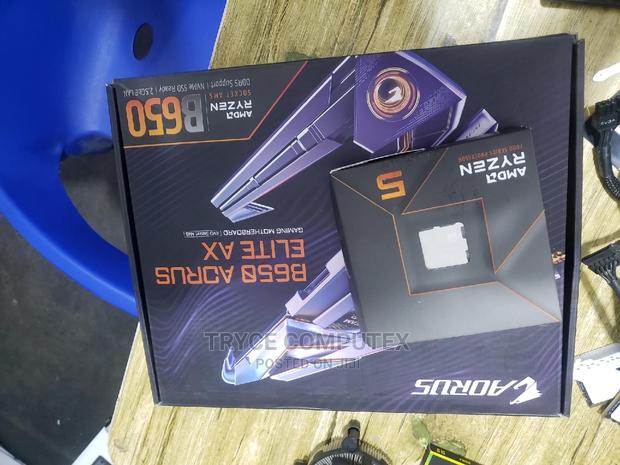 Amd Ryzen 5 7600x Cpu 4 B650 Aorus Elite Ax Motherboard · Photo 2
