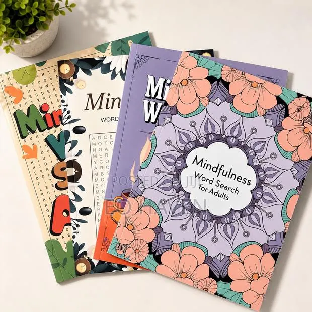 Puzzle Book (Mindfulness Word Search) · Photo 1