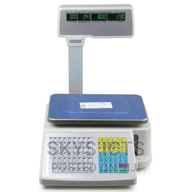 Grosery / Meat Weighing Scale With Label Printer · Photo 3