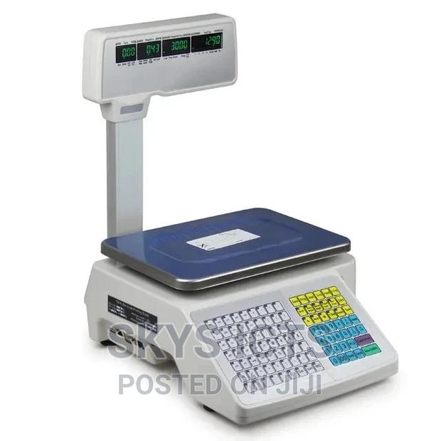 Grosery / Meat Weighing Scale With Label Printer · Photo 1
