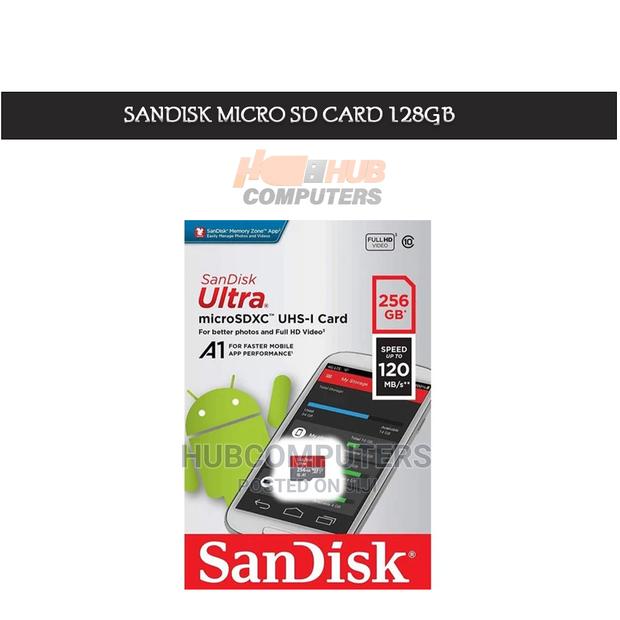 Sandisk 256gb Memory Card · Photo 1