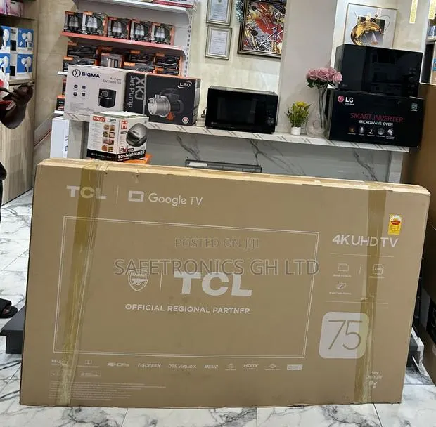 Just Order Google 75 Inch TCL Smart Uhd P755 Tv · Photo 1