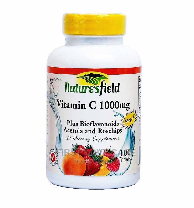 Nature's Field Vitamin C 1000mg 100 Tablet · Photo 1