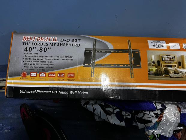 Tilt -15 + 15 Heavy Duty Tv Wall Mount 32”-80” · Photo 1