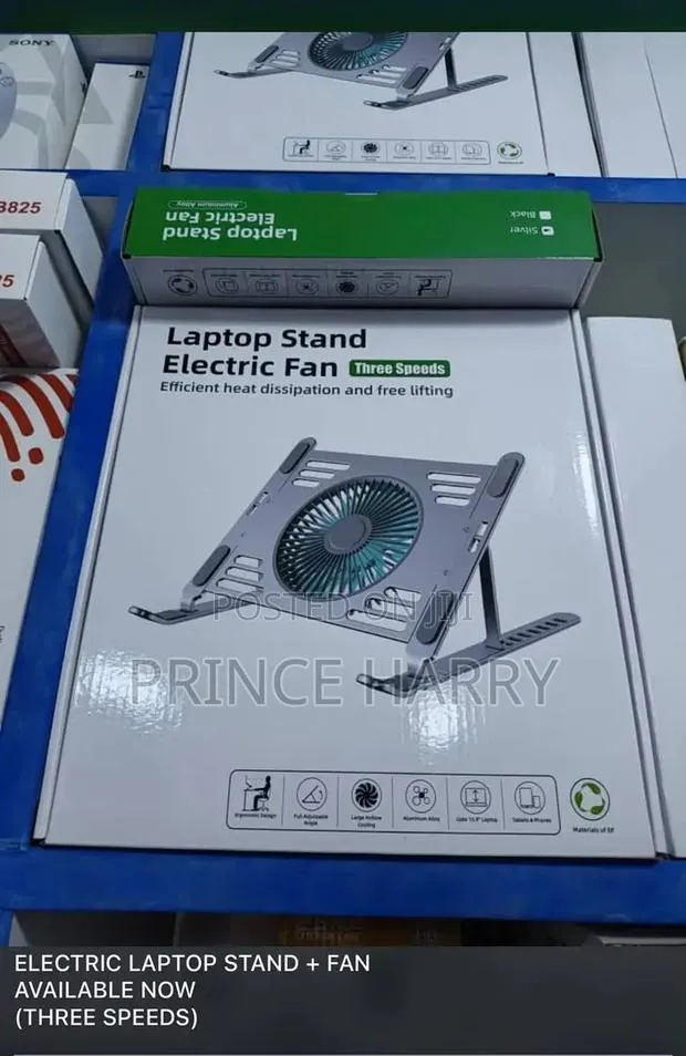 Laptop Stand Electric Fan · Photo 1