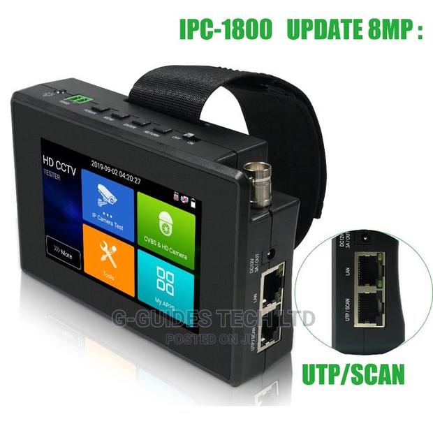 5 in 1 CCTV Camera Tester for Ip and Analog Cameras Up to 8mp · Photo 4