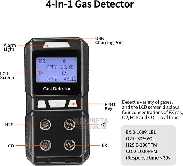 4 In 1 Multi Gas Leak Detector · Photo 2