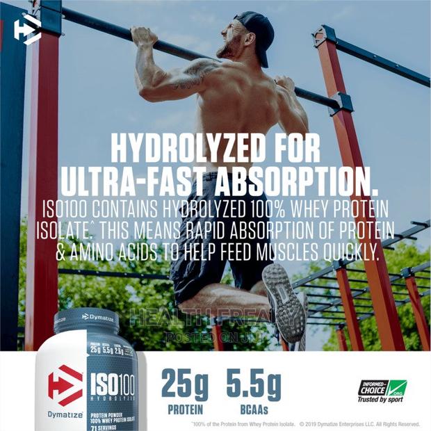 Dymatize Iso100 Whey Protein Isolate Hydrolyzed 3lb · Photo 4