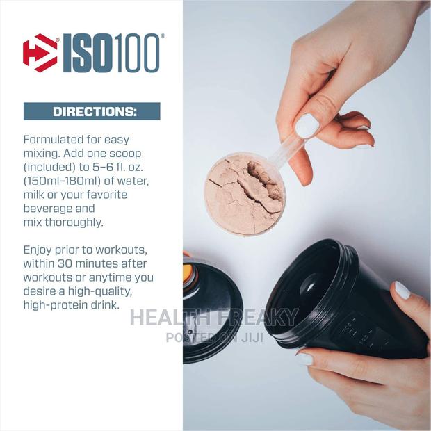 Dymatize Iso100 Whey Protein Isolate Hydrolyzed 3lb · Photo 6