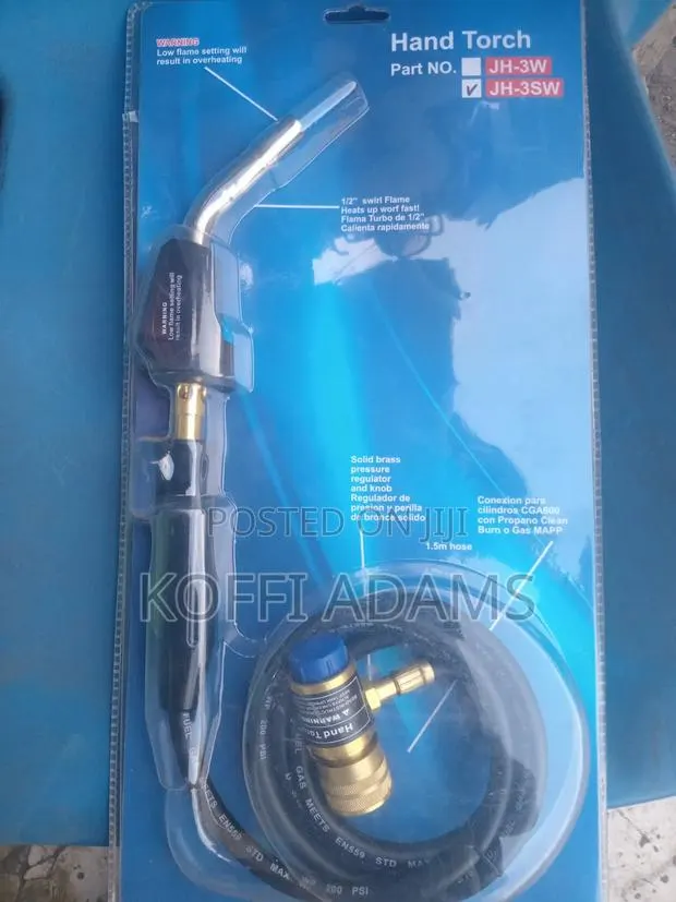 Professional Mapp Gas Hand Torch With 1.5m Hose - JH - 3SW · Photo 1
