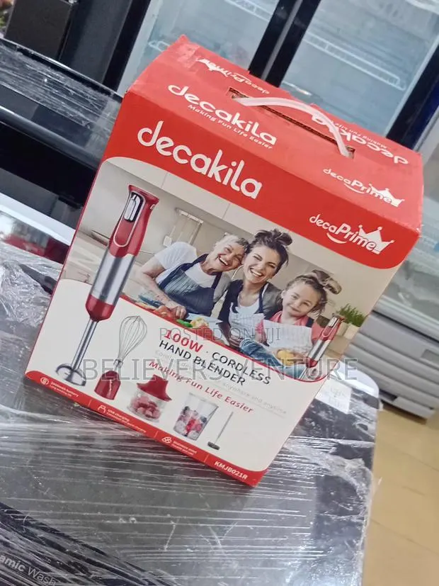 Compact, Stylish Efficient – Decakila Cordless Hand Blender · Photo 1