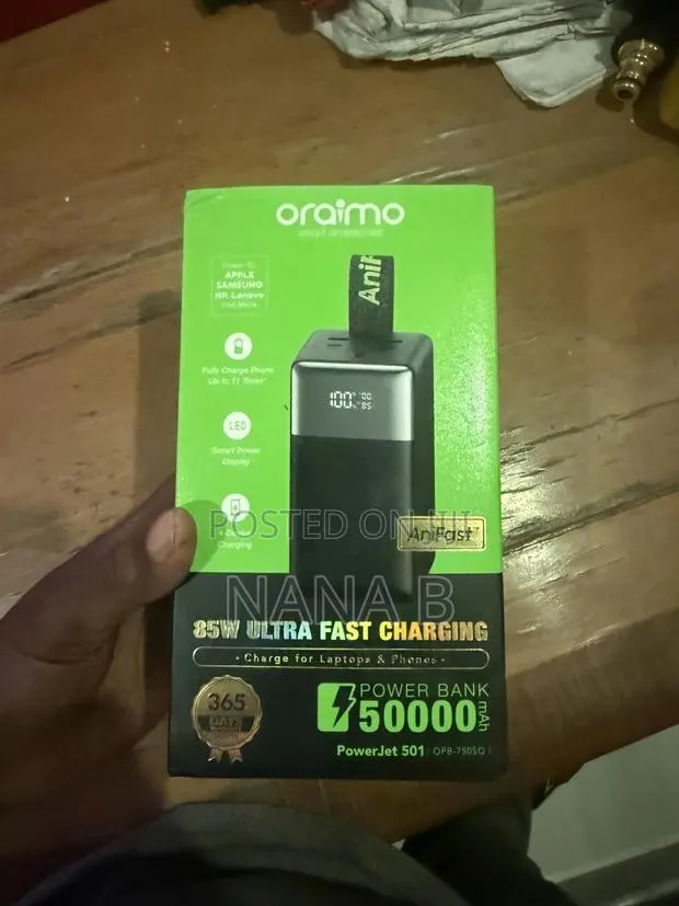 Oraimo 50,000 mAh Powerbank · Photo 1