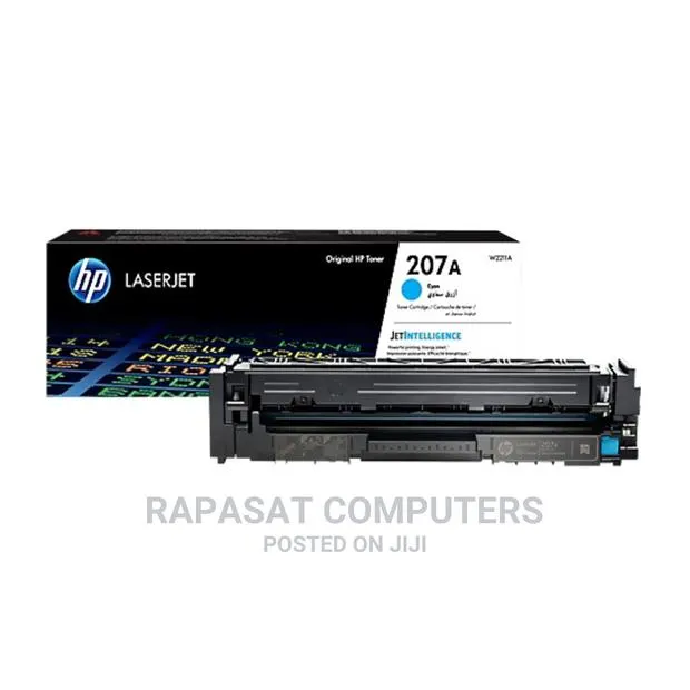 HP 207A Cyan Original Toner Cartridge (W2211A) · Photo 1
